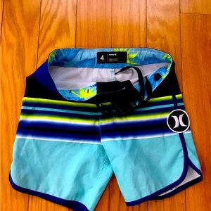 Little boys Hurley board shorts 4T